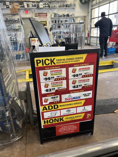 Take 5 Oil Change