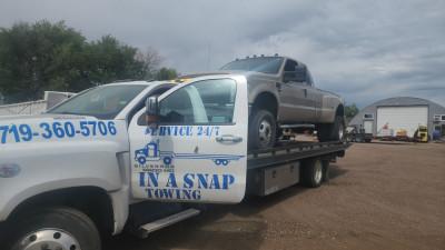 In a snap towing, Colorado Springs, Colorado