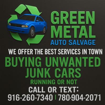 Green Metal Auto Salvage, Houston, Texas