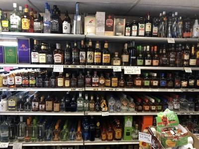 Georgie’s Mart liquor and recycling center