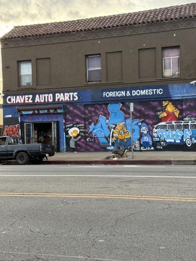 Chávez Auto Parts, East Los Angeles, California