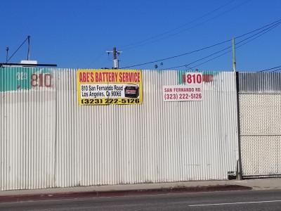 Abe's Battery Services, East Los Angeles, California
