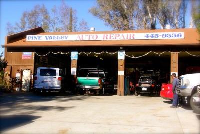 Pine Valley Auto Repair, Alpine, California