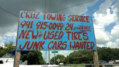 Cruz Towing Service, Bradenton, Florida