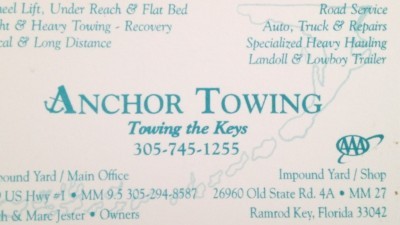 Anchor Towing