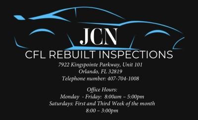 JCN CFL Rebuilt Inspections, LLC, Orlando, Florida