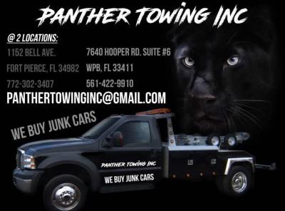 Panther Towing Inc, Fort Pierce, Florida