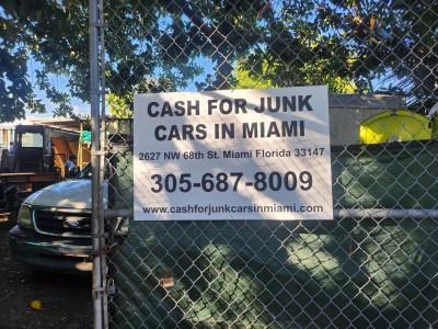 Cash for junk cars in Miami, Miami, Florida