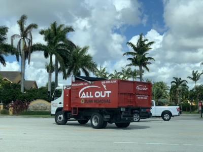 All Out Junk Removal & Dumpster Rentals, West Palm Beach, Florida