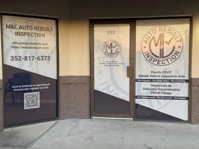 M&L Auto Rebuilt Inspections, Camp Ocala, Florida