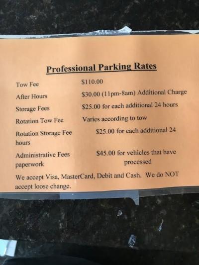 Professional Parking Services, Tallahassee, Florida