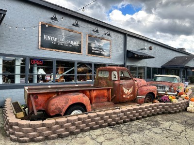 Vintage Garage Antiques at Old Clarkesville Mill
