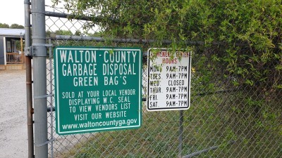 Bold Springs recycling center