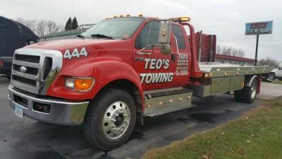 TEOS TOWING SERVICE, INC, Stockton, Iowa