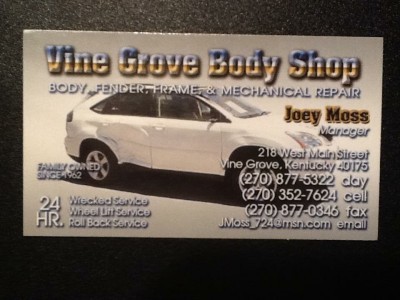 Vine Grove Body Shop