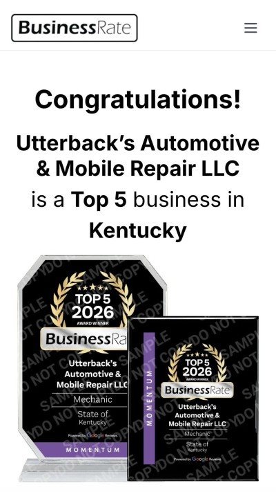 Utterback’s Automotive & Mobile Repair LLC