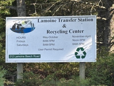 Town of Lamoine Transfer Station & Recycling Center