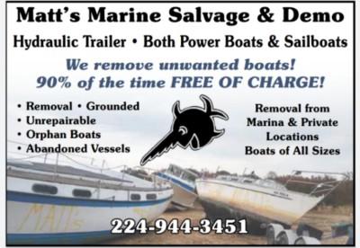 Matt's Marine Salvage & Demo, Cambridge, Maryland
