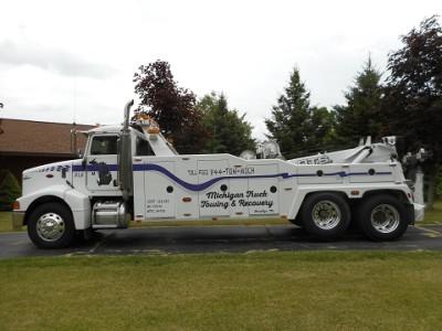 Michigan Truck Towing & Recovery, Clarklake, Michigan