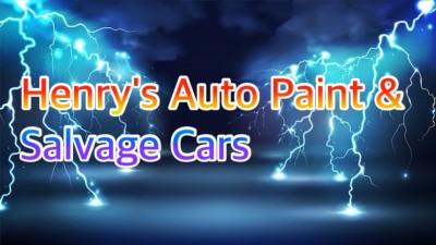 Henry's Auto Paint And Salvage Cars