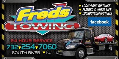 Fred's Towing, South River, New Jersey