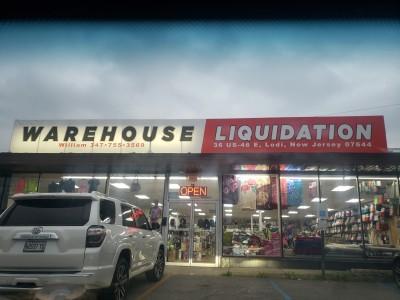 Warehouse liquidations, Lodi, New Jersey
