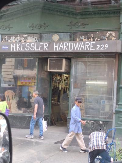 Kessler Hardware & Manufacturing, New York, New York