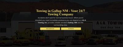 A & A Towing Company, Continental Divide, New Mexico