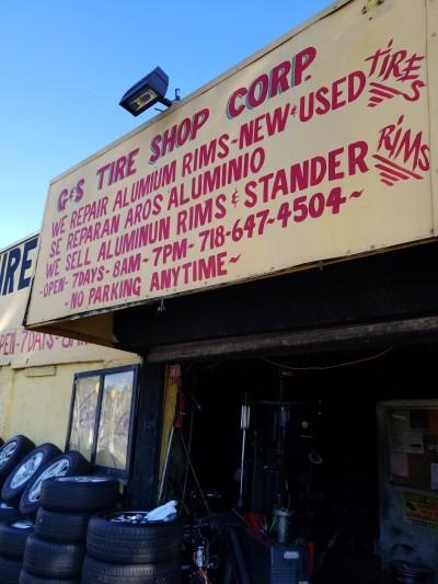 G & S Tire Shop, Brooklyn, New York