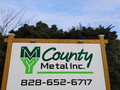 MY COUNTY METAL SCRAP YARD MARION N.C.