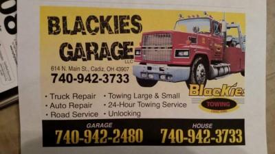 Blackies Garage & Towing Company, Cadiz, Ohio