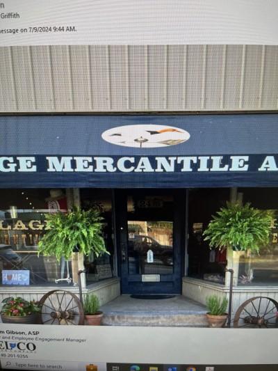 Rusty Redhead at the Village Mercantile