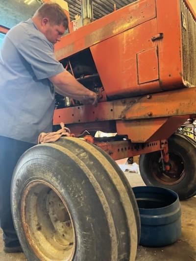 Wellert's Allis Chalmers Parts, West Salem, Ohio