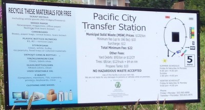 Pacific City Transfer Station