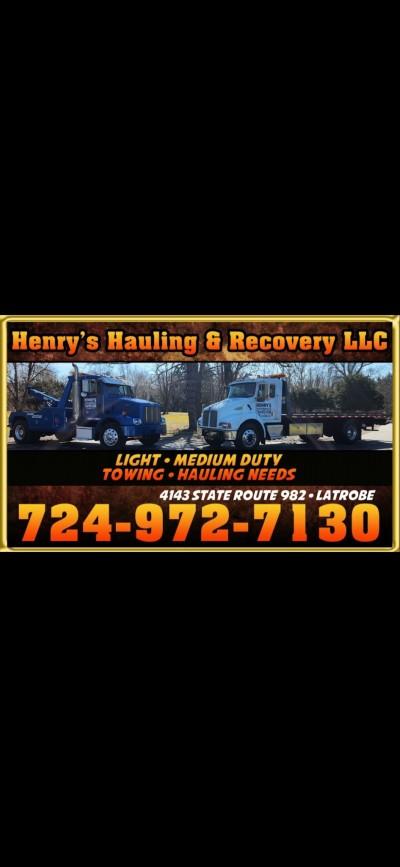 Henry's Hauling and Recovery LLC