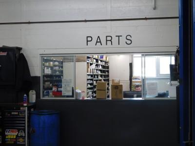 Parts Store at Stuckey GMC, Altoona, Pennsylvania