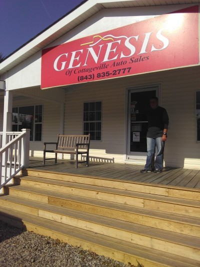 Genesis of Cottageville: Auto Sales
