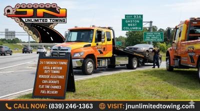 JN Unlimited Towing LLC, Gaston, South Carolina