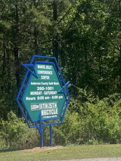 City of Anderson Recycling Facility, Anderson, South Carolina