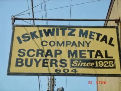 Iskiwitz Metal's Scrap Metal Recycling, Memphis, Tennessee