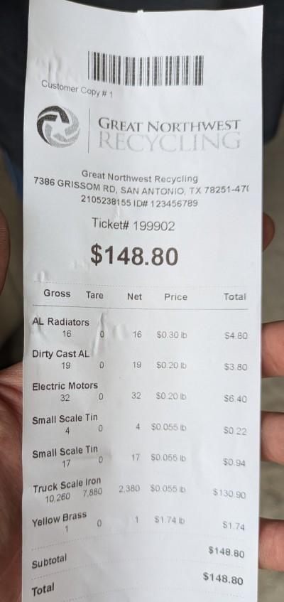 Great Northwest Recycling, San Antonio, Texas