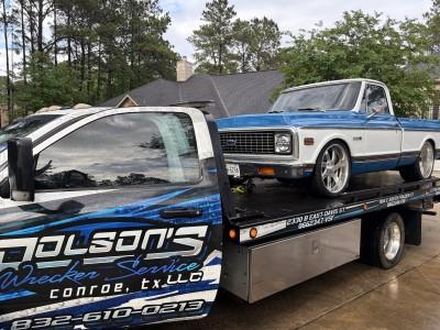 Dolson’s wrecker service LLC, Conroe, Texas