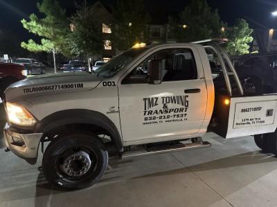 TMZ TOWING & TRANSPORT, Conroe, Texas