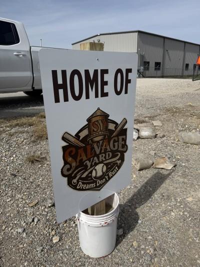 The Salvage Yard Baseball, Ponder, Texas