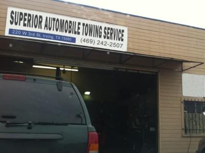 Superior Automobile Towing Service, Irving, Texas