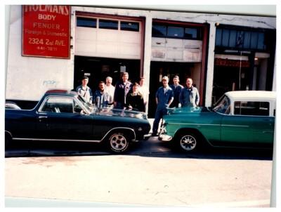 HOLMAN'S BODY & FENDER SHOP, Seattle Hill, Washington