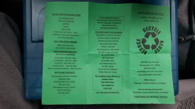Greenbrier Recycling Center, Ronceverte, West Virginia