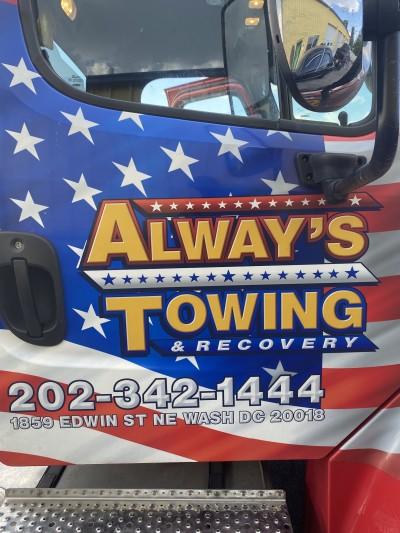 Always Towing & Recovery, Washington, District of Columbia
