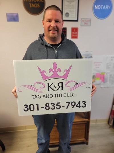 K & R TAG AND TITLE, Frederick, Maryland