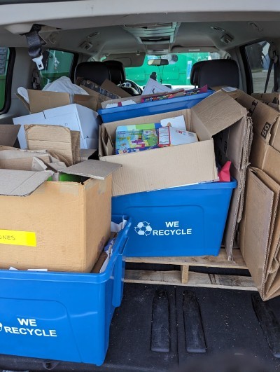 Recycling Drop Off--Mackinaw City